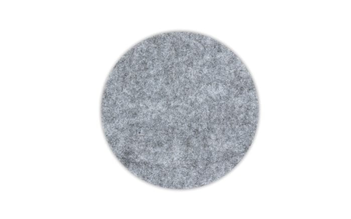Glas-Untersetzer Alia in grau 4 teilig, 10 cm