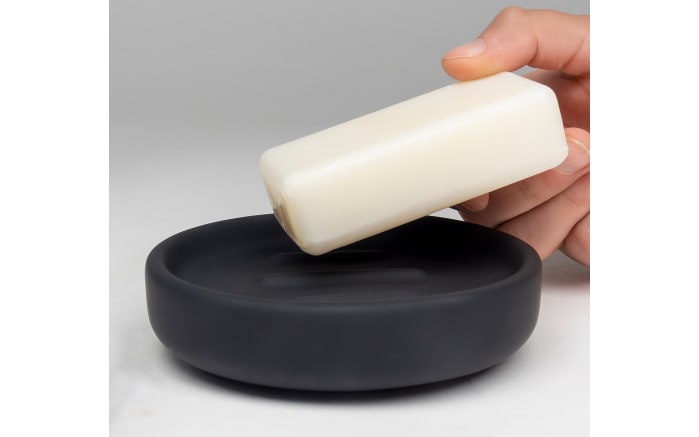 Seifenschale Sana, schwarz, 11,5 cm-04