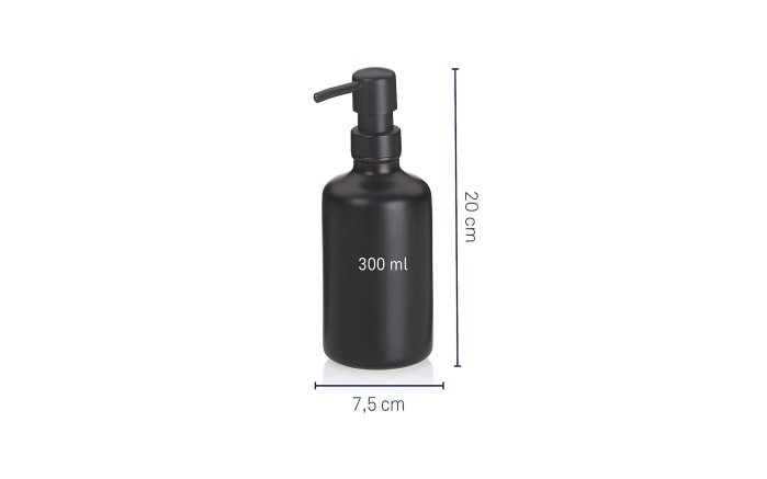  Universal-Pumpspender Leonie, Keramik schwarz, 300 ml-02