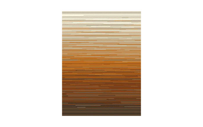 Plaid/Decke Basic Soft, Ombre terra, 150 x 200 cm