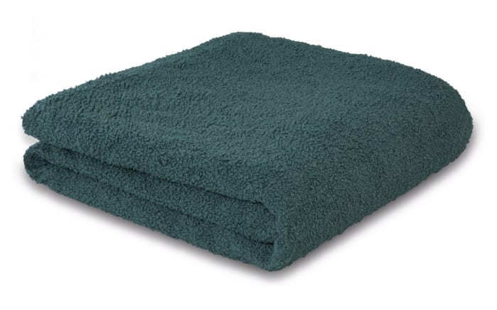 Decke Teddy, teal, 150 x 200 cm-01