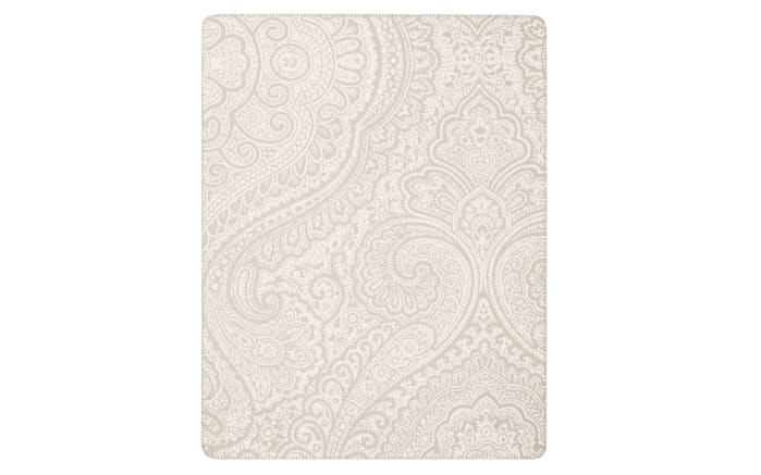 Wohndecke Swinging Paisley, beige, 150 x 200 cm-01