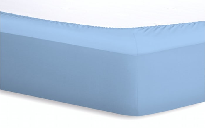 Spannbetttuch Basic, iris, 140 x 200 x 25 cm-02