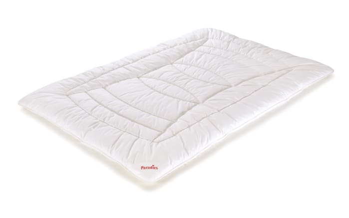 Bettdecke Nima medium warm, weiß, 155 x 220 cm-01