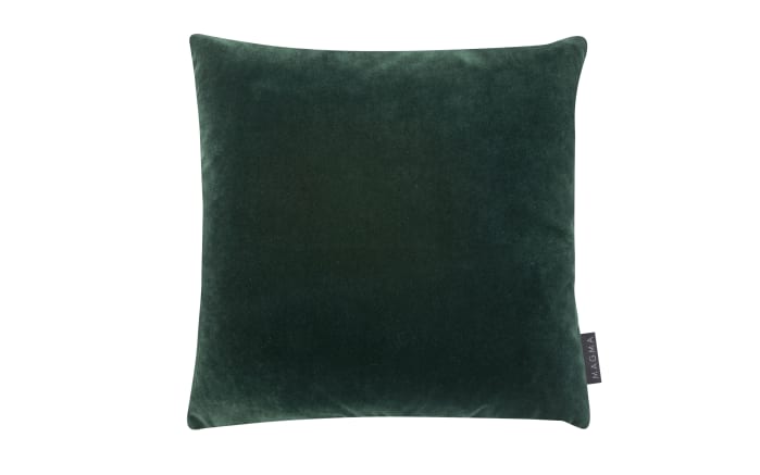 Kissenhülle Samt uni, grün, 40 x 40 cm-01