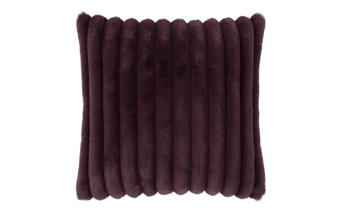 Kissenhülle Raya, aubergine, 45 x 45 cm-01