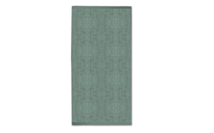Handtuch Lifestyle Uni aus Baumwolle in fjord, 50 x 100 cm-01