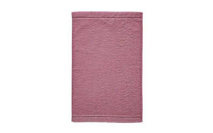 Gästetuch Lifestyle Uni blush, 30 x 50 cm