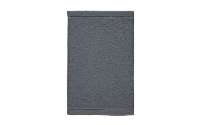 Gästetuch Lifestyle Uni, basalt, 30 x 50 cm