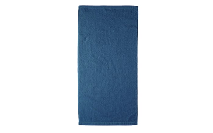 Duschtuch Lifestyle uni, nachtblau, 70 x 140 cm