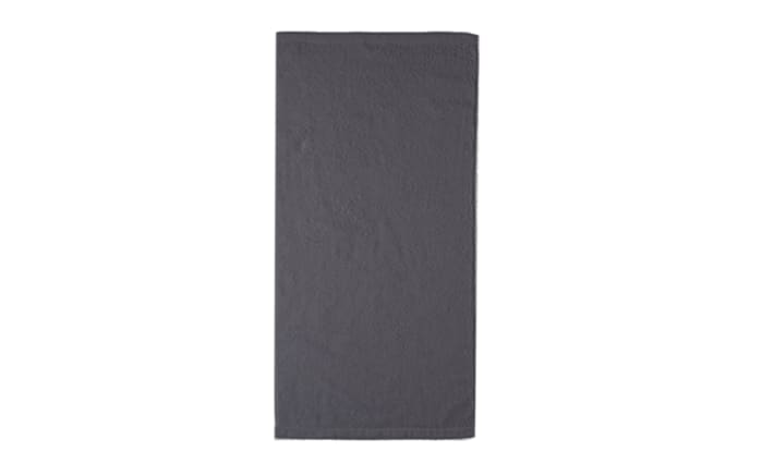 Duschtuch Lifestyle uni, basalt, 70 x 140 cm