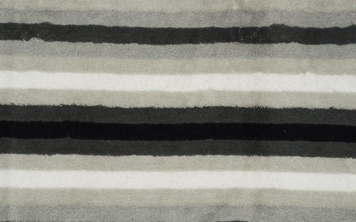Handtuch Streifen, schwarz/weiß/grau, 50 x 100 cm-03