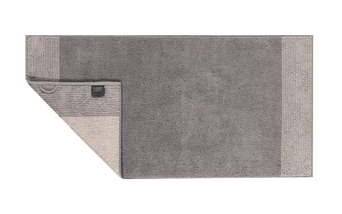 Gästetuch Two-Tone, graphit, 30 x 50 cm-01