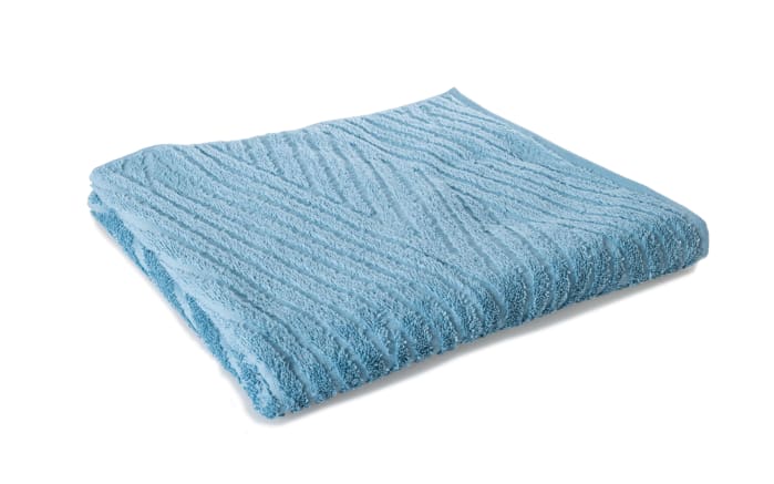 Duschtuch Winston, blau, 67 cm x 140 cm-01