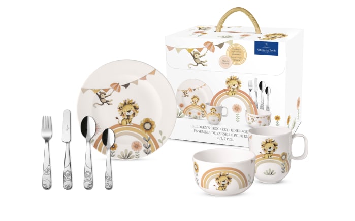 Kindergeschirr-Set Like a Lion, 7-teilg-02
