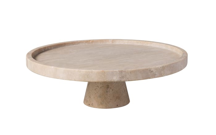 Servierschale Manufacture Travertine, beige, 28 cm-04