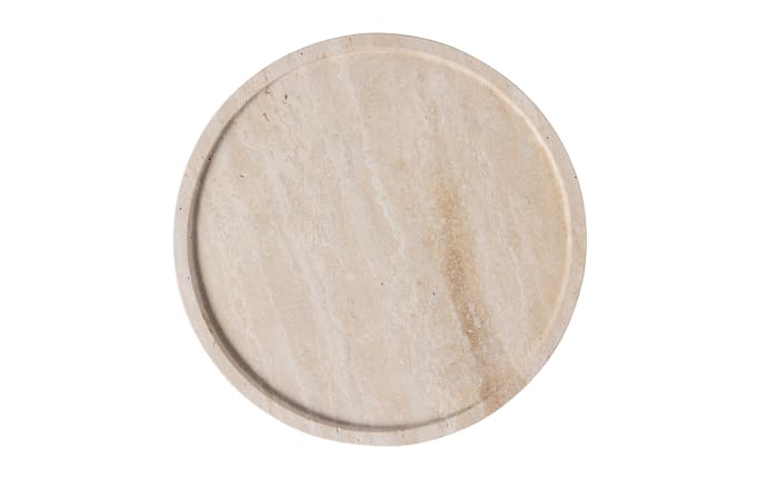 Servierteller Manufacture Travertine, beige, 24,5 cm-04