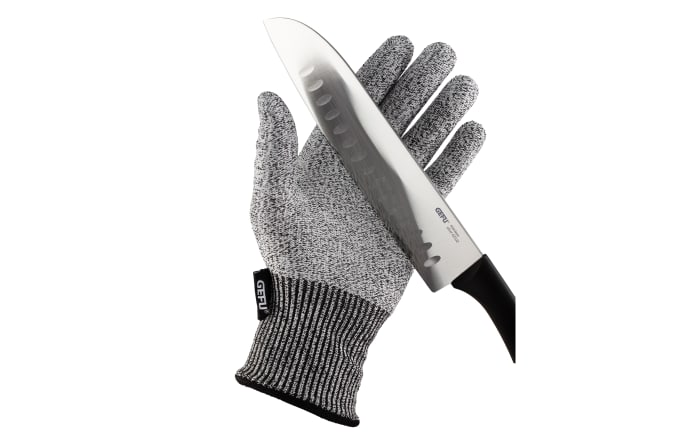 Schnittschutzhandschuh Securo, schwarz, grau-02