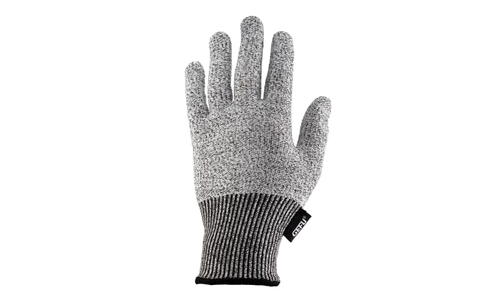 Schnittschutzhandschuh Securo, schwarz, grau-01