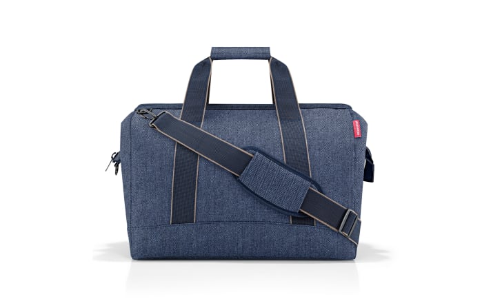 Allrounder L Rhombus, herringbone dark blue, 30 Liter-03