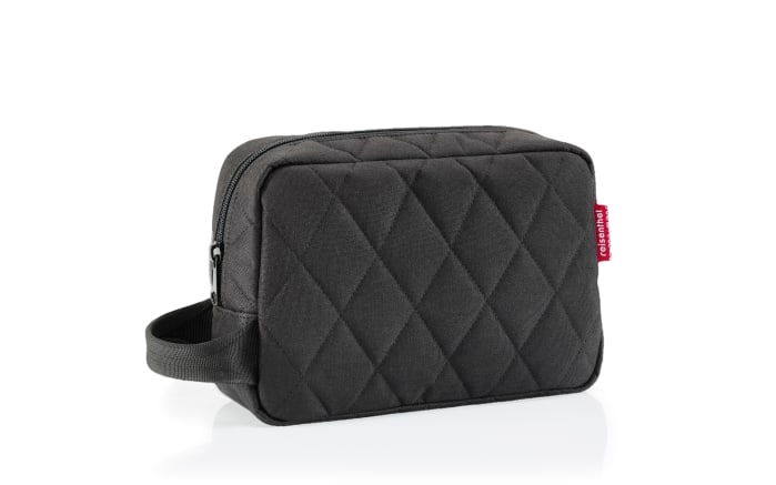Cosmeticpouch M, rhombus black, 3 Liter-01