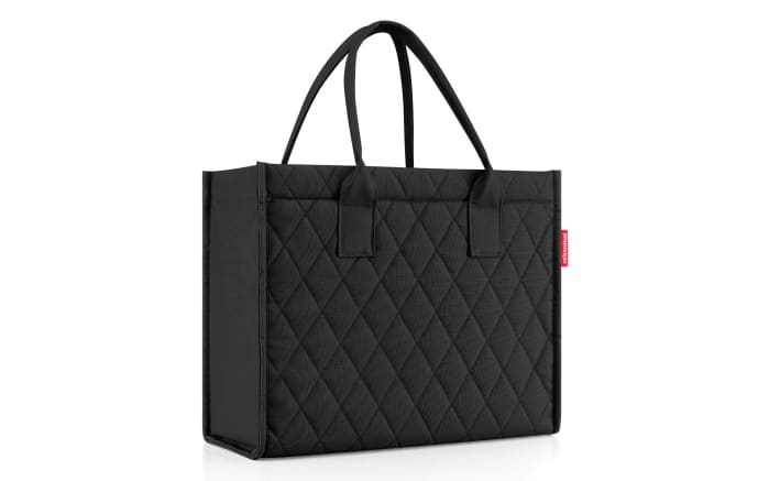 Daily Shopper, rhombus schwarz, 42 x 35 cm-01