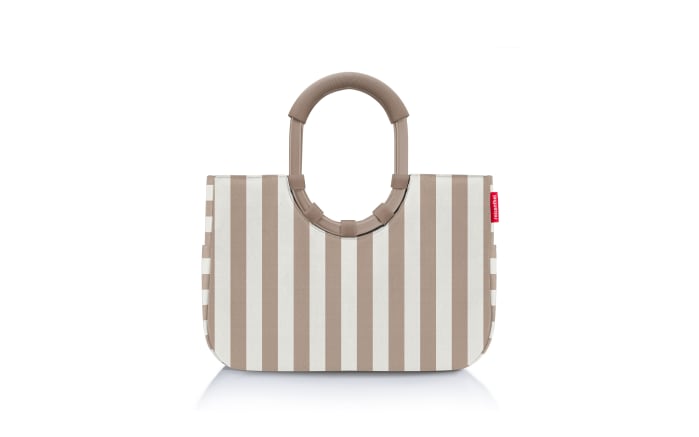 Loopshopper, beige/weiß, 40 x 26 cm-01