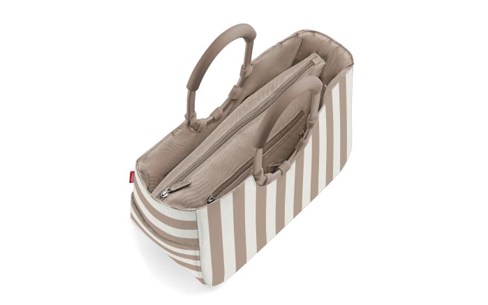 Loopshopper, beige/weiß, 40 x 26 cm-02