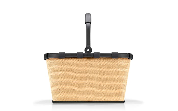 Carrybag, frame raffia black, 22 Liter-02