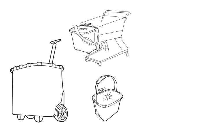 Carrycruiser, dots, 40 Liter-06