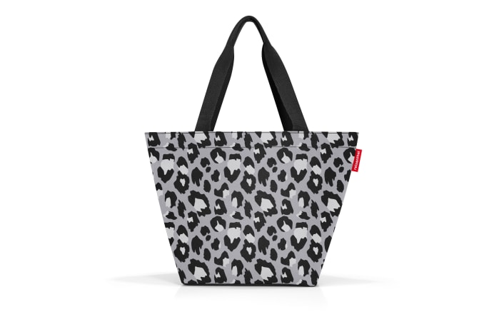 Shopper M, leo nero, 51 x 30,5 cm-02