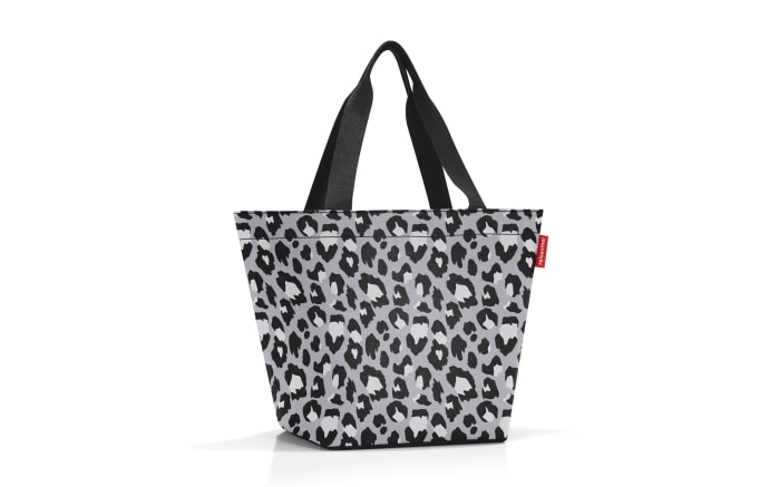 Shopper M, leo nero, 51 x 30,5 cm-01