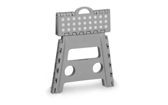 Klapphocker in grau, 37 x 30 x 32 cm-02