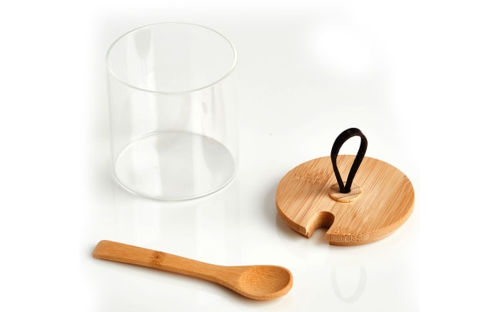 Vorratsglas mit Bambusdeckel, 8 cm-02