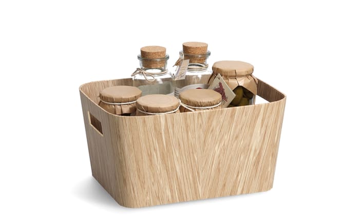Aufbewahrungsbox in Holzoptik, 30 cm-03