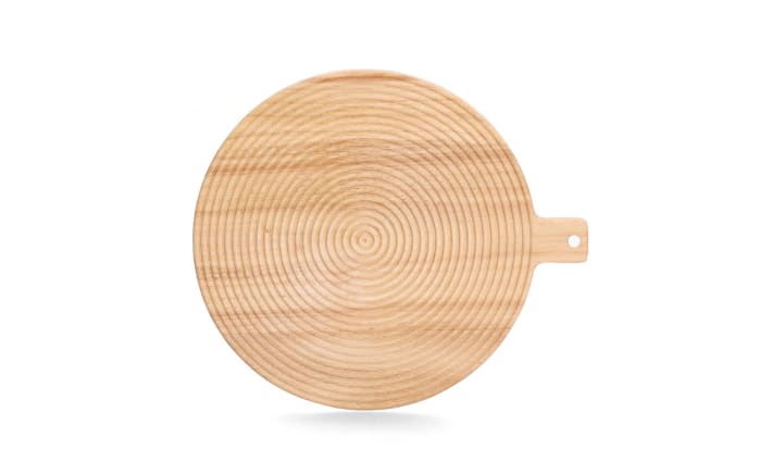 Schneidebrett Gummibaum, natur, 30 cm-03