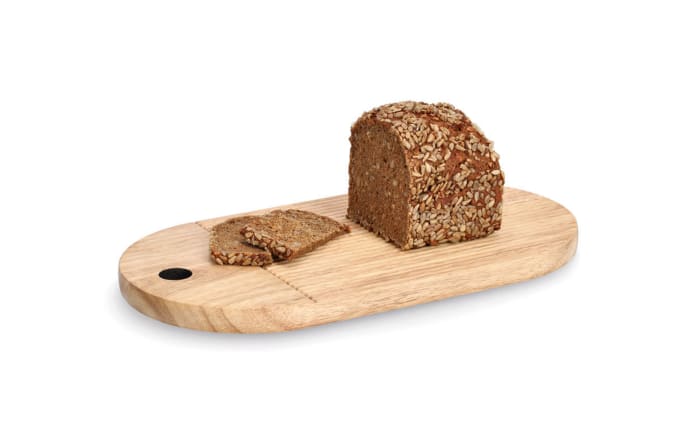 Schneidebrett Gummibaum, natur, 38 x 20 cm-03