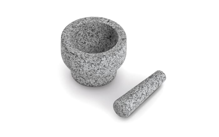 Mörser & Stößel-Set, Granit, 14 cm-02