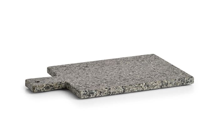 Servierplatte Granit, anthrazit, 30 x 18 cm-01
