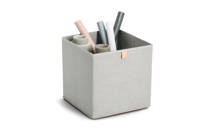 Aufbewahrungsbox Vlies, grau, 32 x 32 cm-02