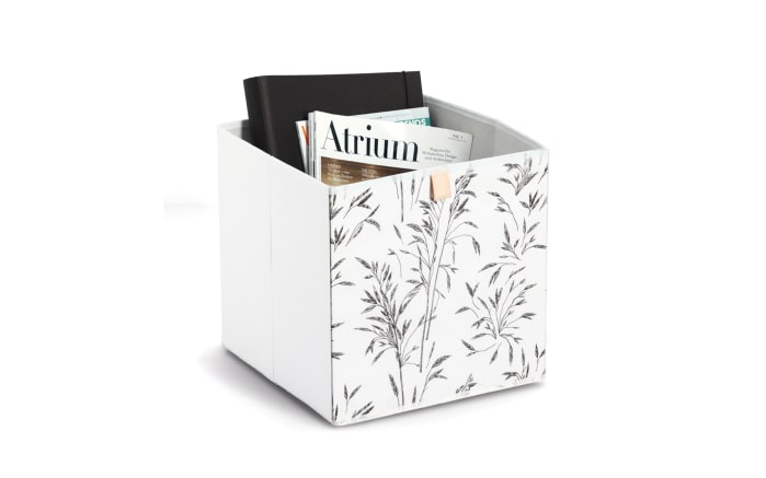 Aufbewahrungsbox Vlies, weiß, 32 x 32 cm-02