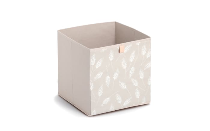 Aufbewahrungsbox Vlies, beige, 32 x 32 cm-01