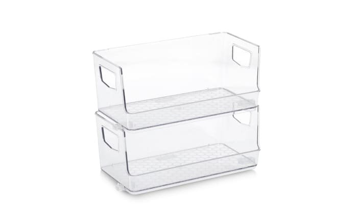 Aufbewahrungsboxen-Set, transparent, 2-teilig-01