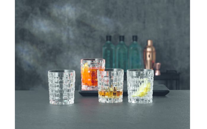 Whiskybecher Bossa Nova aus Glas, 4-er Set-04