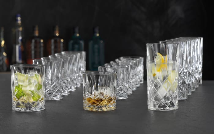 Becher-Set Noblesse aus Kristallglas, 18-teilig-04