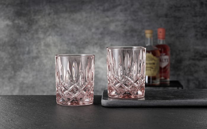 Whiskybecher Noblesse farbig in rose, 2-teilig-02
