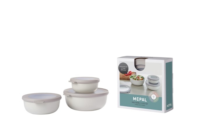 Multischüssel Set Cirqula in nordic white, 3-teilig