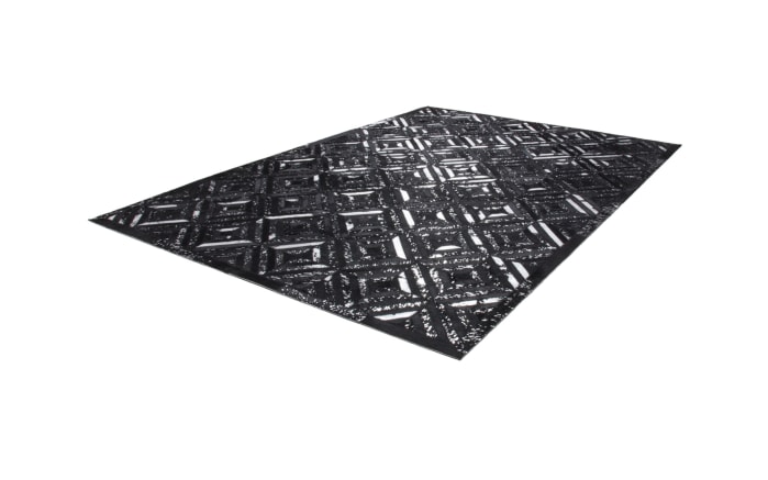 Teppich Spark 410 in schwarz-silber, 120 x 170 cm-02
