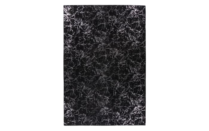 Teppich Bijou 225 in schwarz/silber, ca. 160 x 170 cm-01