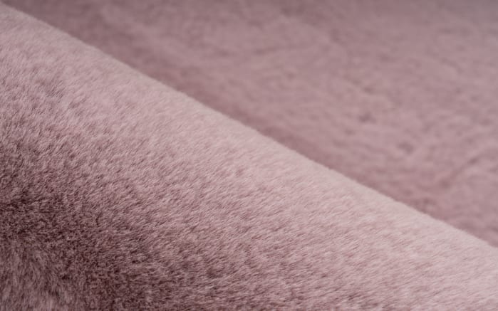 Hochflorteppich Rabbit Light 500 in rosa, Rund ca. 160 cm-03